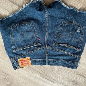 Levi's Blue Jean Shorts